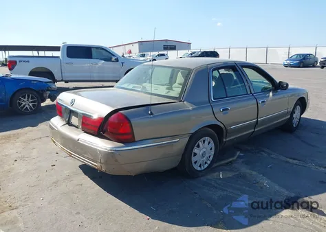 2005 Mercury Grand Marquis Gs z USA, uszkodzony, nr VIN 2MEFM74W85X669839
